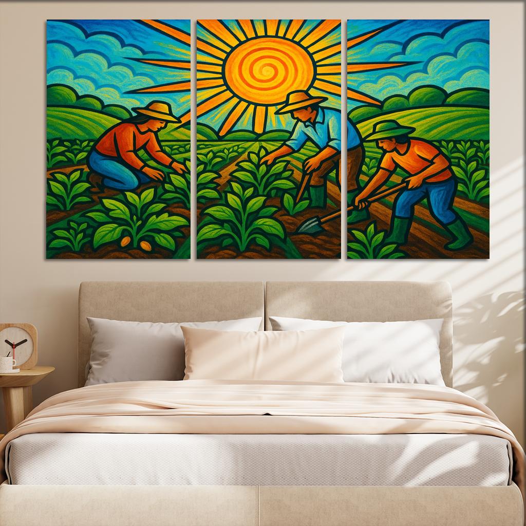 Seeds Of Change Art Advocating Sustainable Agriculture Premium Artwork Frames