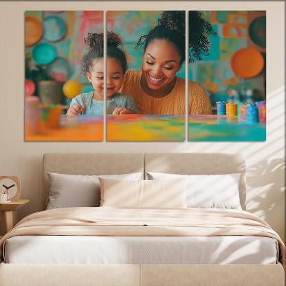 The Colors Of Love A Mother's Palette One-piece Frames