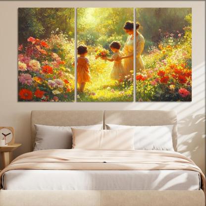 Sunshine In My Soul A Mothers Radiant Love Canvas Paintings Frame