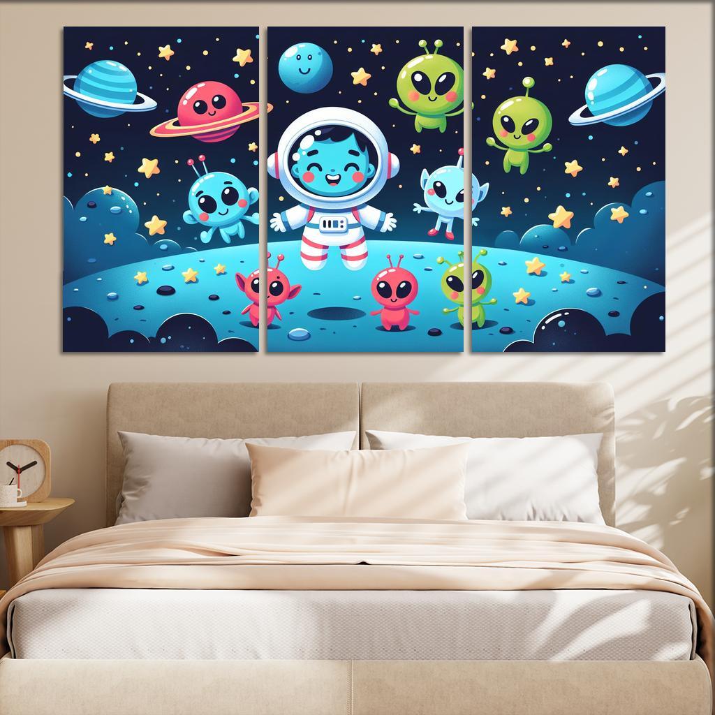 Silly Space Adventure Premium Artwork Frames