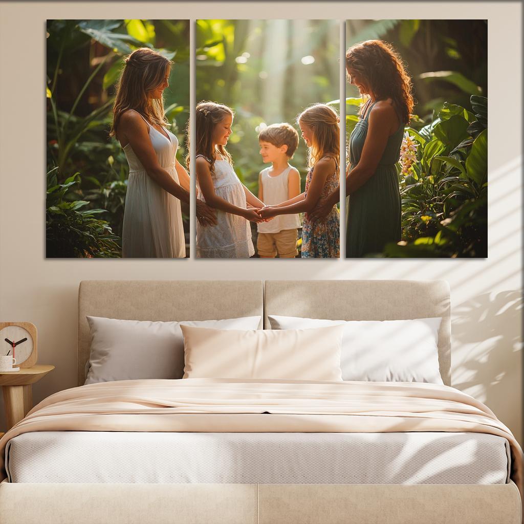 An Unbroken Circle A Mothers Enduring Love Canvas Paintings Frame