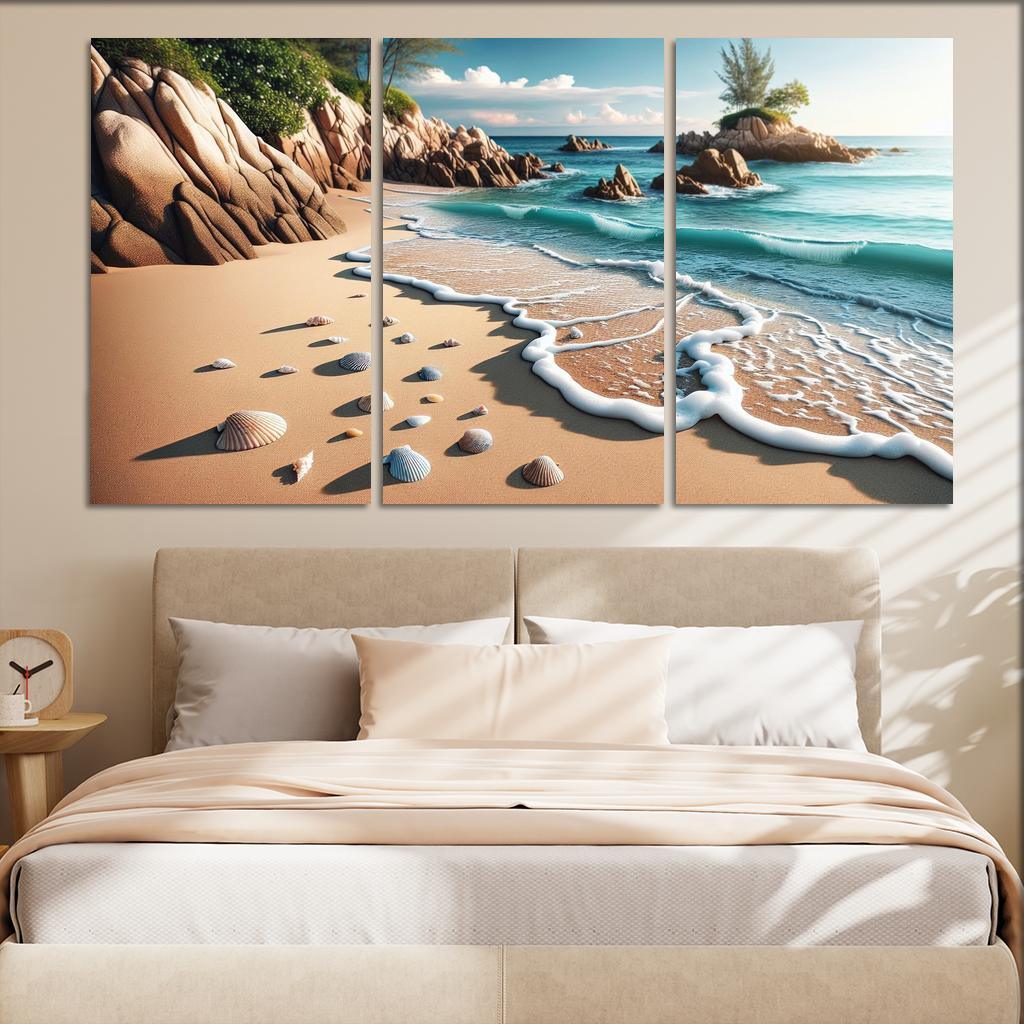 Secret Shore Off-the-beaten-path Oasis Premium Artwork Frames