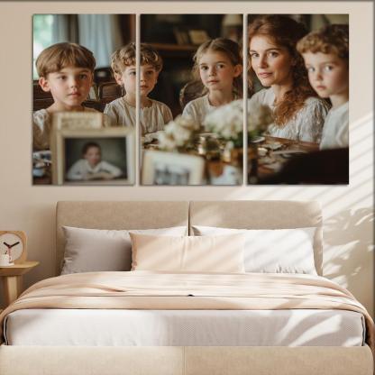 Echoes Of The Past A Mothers Legacy Custom Paintings Frame