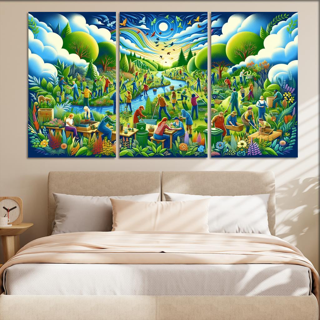 Sustainable Development Creating A Better Future Art Trends