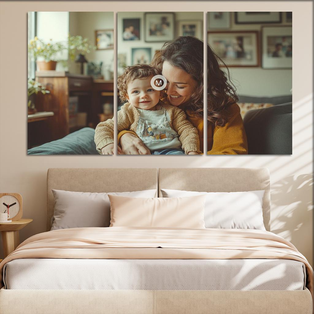 The Nurturers Embrace A Mothers Love Canvas Paintings Frame
