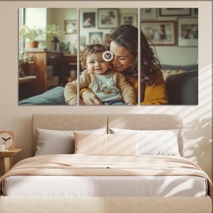 The Nurturers Embrace A Mothers Love Canvas Paintings Frame
