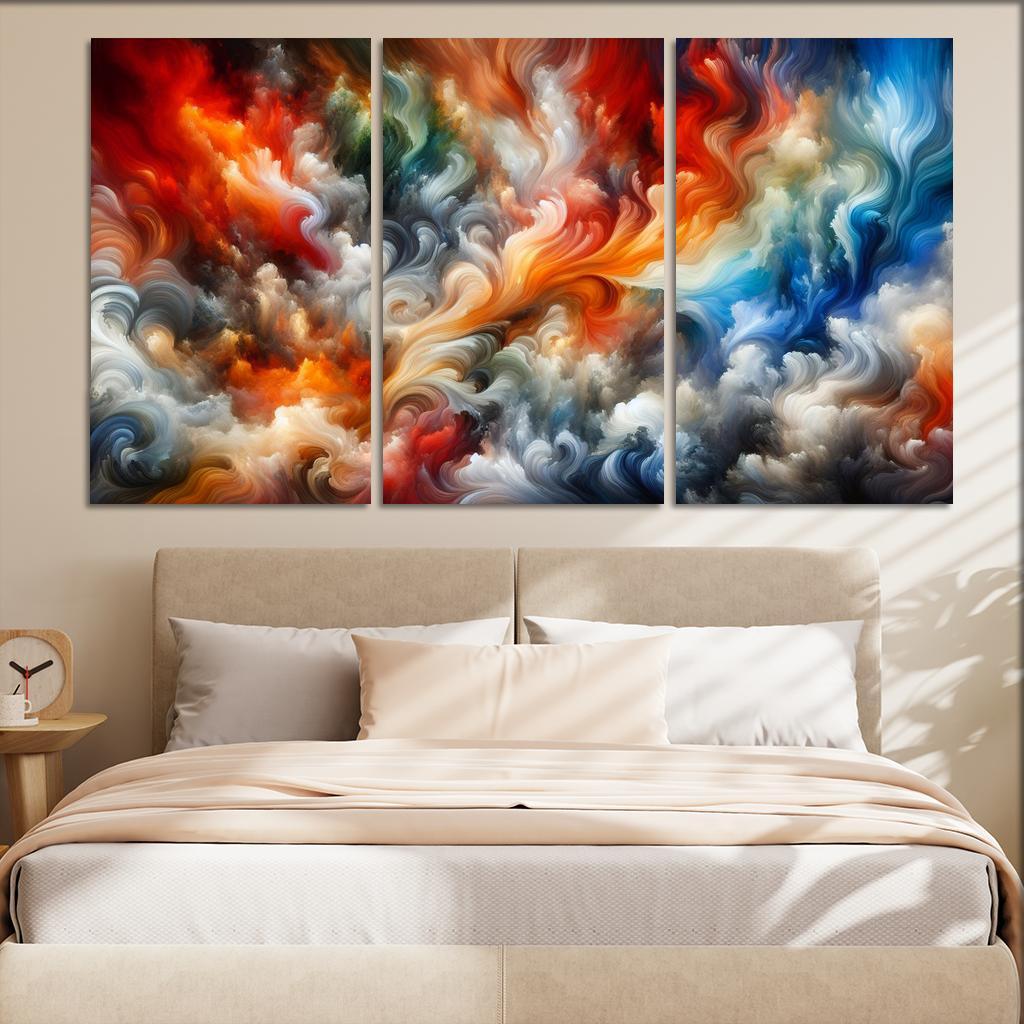 Dance Of Elements Premium Artwork Frames