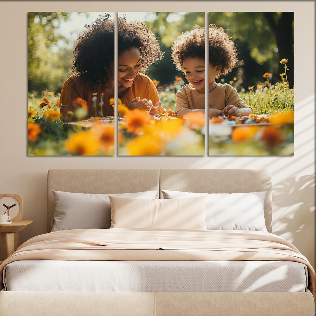 The Gift Of Time A Mothers Presence Custom Paintings Frame