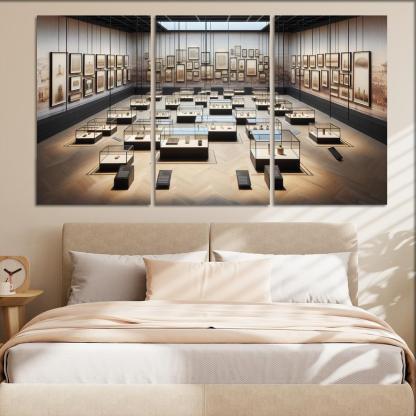 Stolen Heritage The Fight for Cultural Repatriation 3 Piece HD Canvas Wall Art-Original Frame