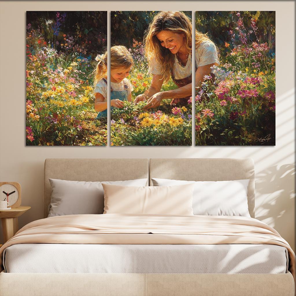 The Garden Of Love Nurtured By A Mother's Hands One-piece Frames