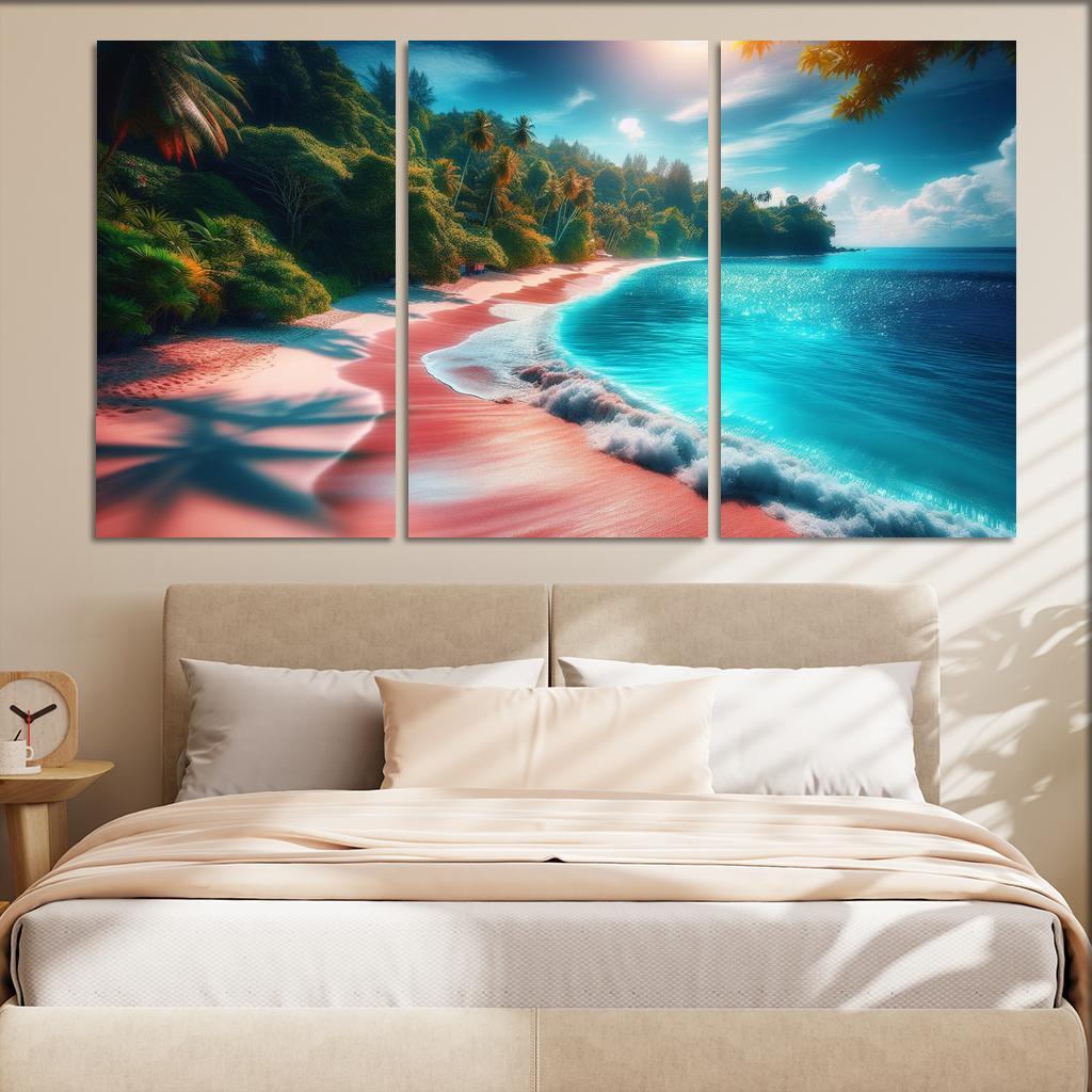 Hidden Oasis Tranquil Waters And Lush Landscapes Premium Artwork Frames