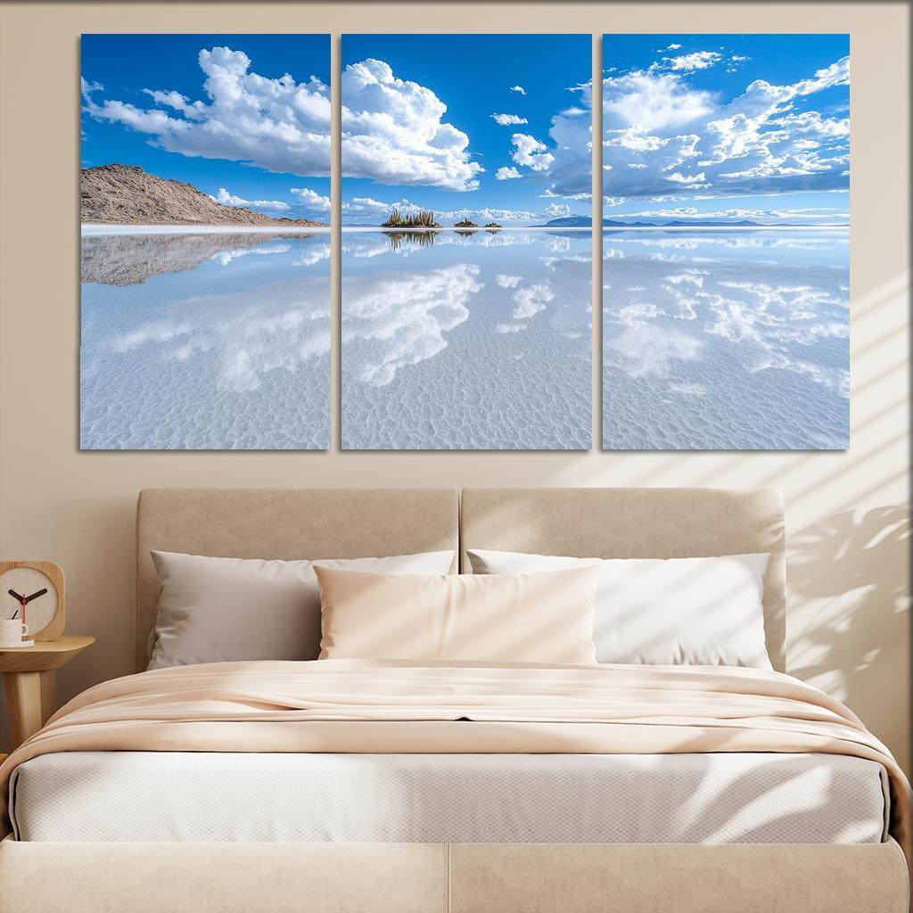Salar De Uyuni Abstract Paintings Frame