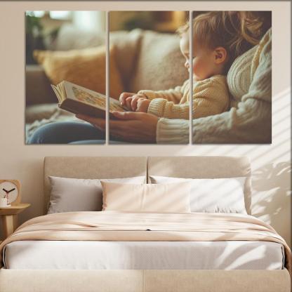 The Nurturing Touch A Mothers Loving Hands Canvas Paintings Frame