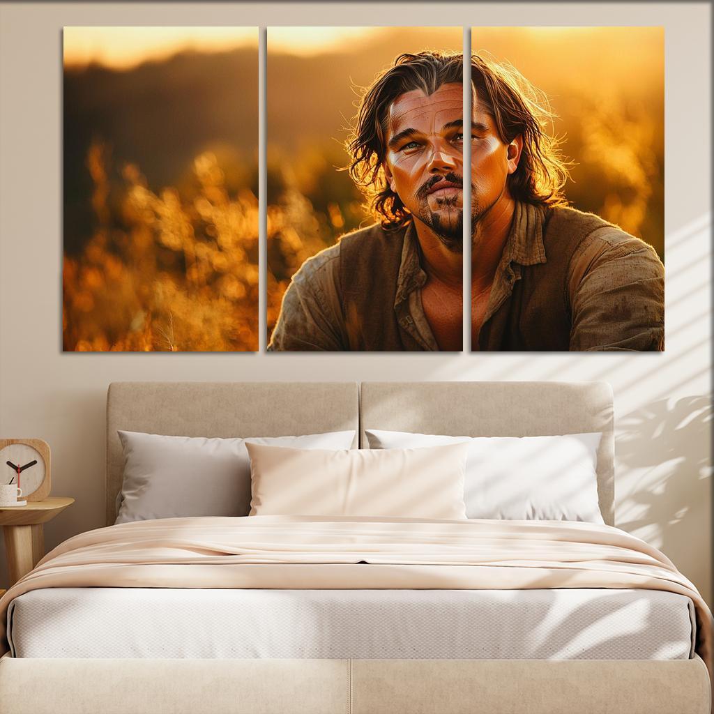 Leonardo Dicaprio Chasing Dreams Beyond Titanic Waters Framed Paintings