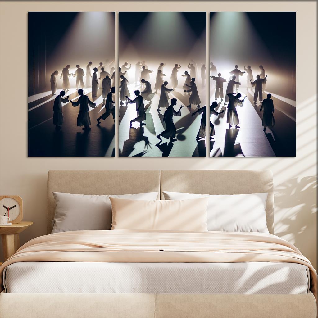 Butoh The Dance Of Darkness And Light Modern Paintings Frame