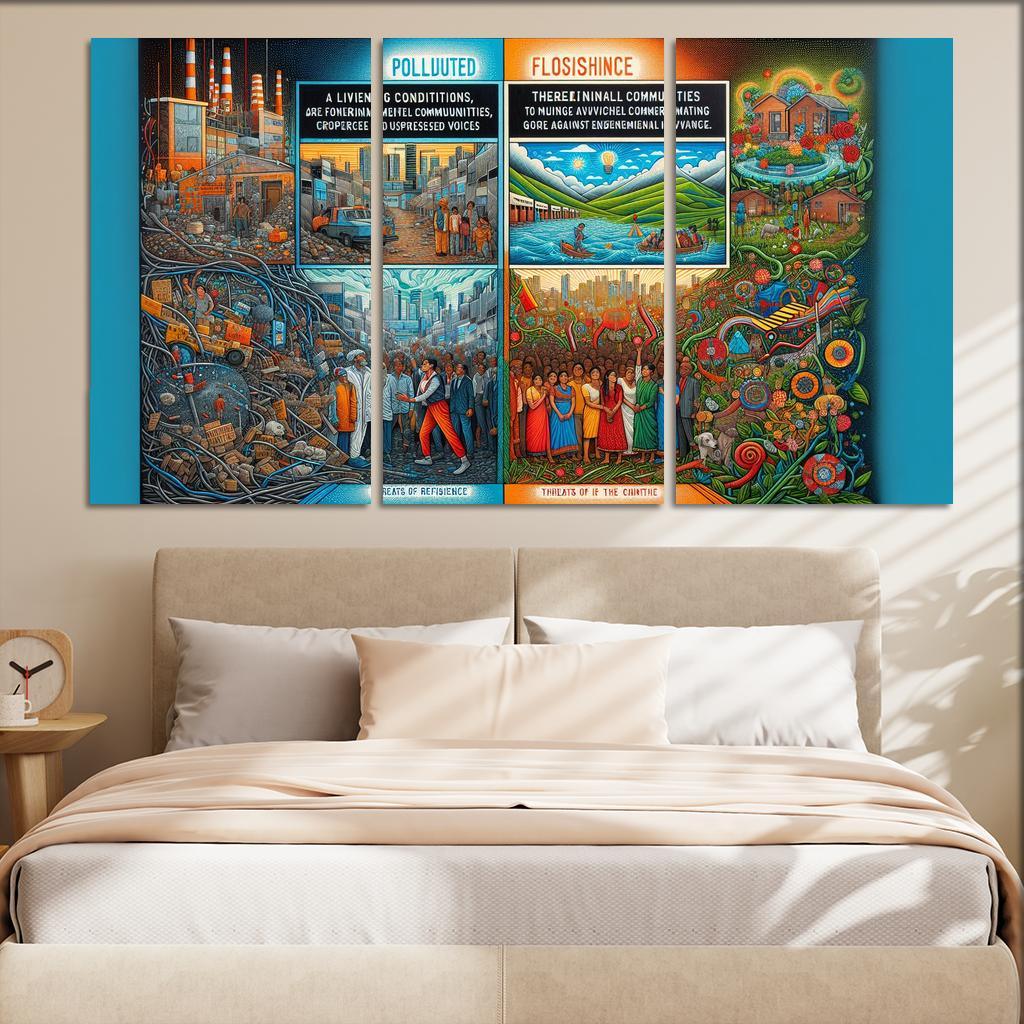 Healing Our Planet A Call For Environmental Justice Multi-panel Paintings