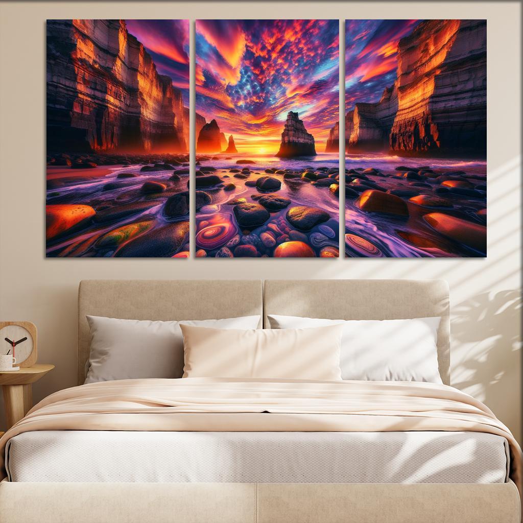 Sunset Cliffs A Photographer's Dream Custom Paintings Frame