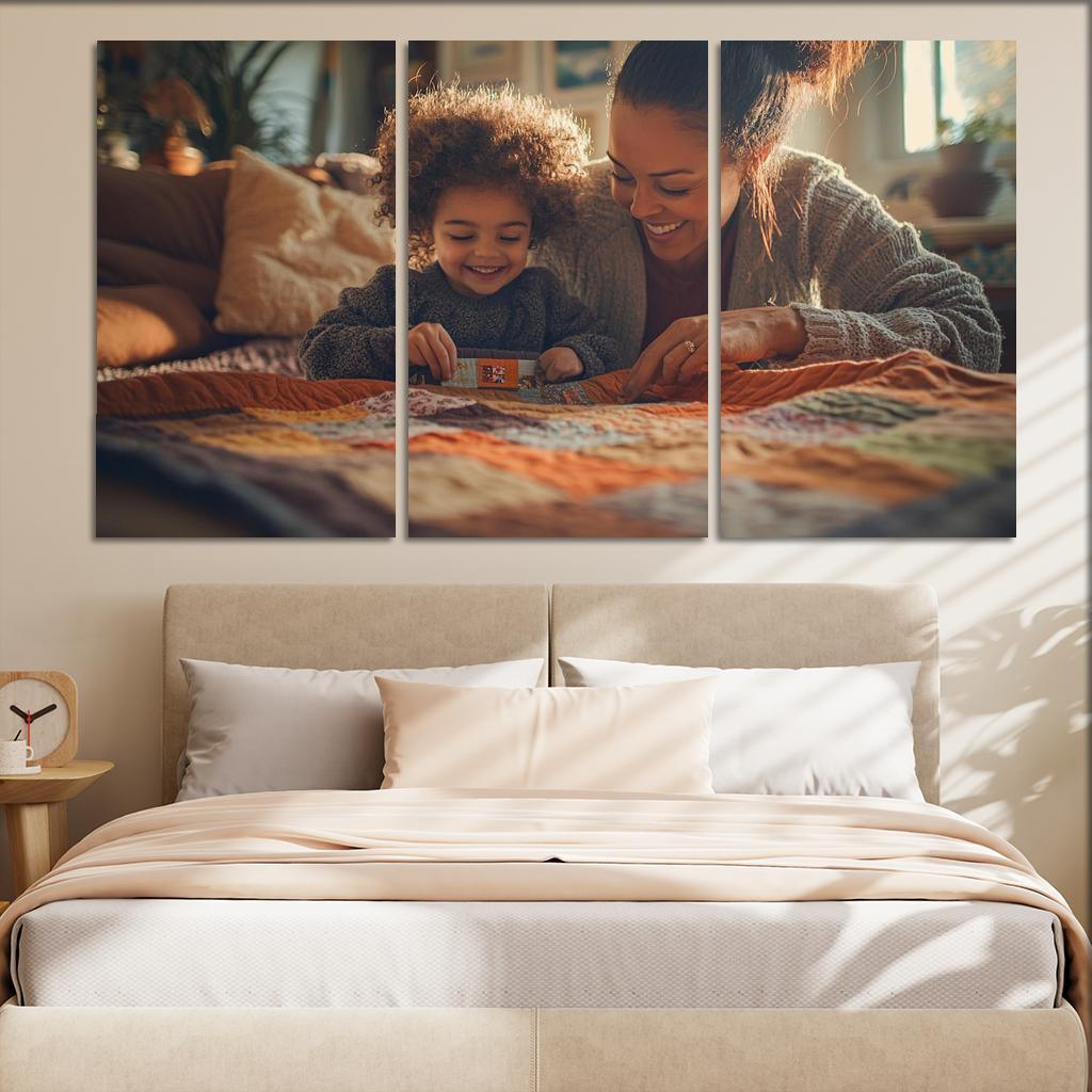 The Fabric Of Life A Mothers Threads Custom Paintings Frame