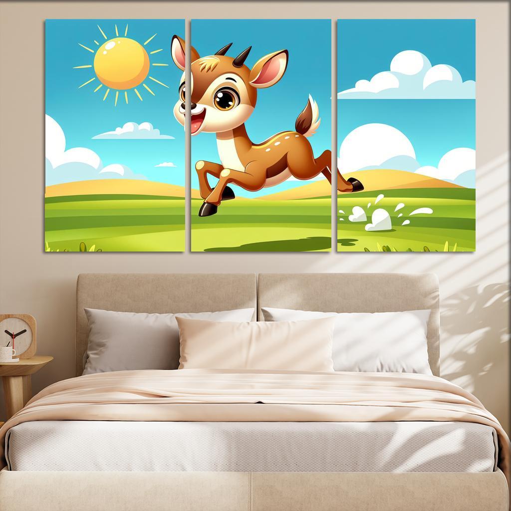 Exploring Antelope Modern Paintings Frame