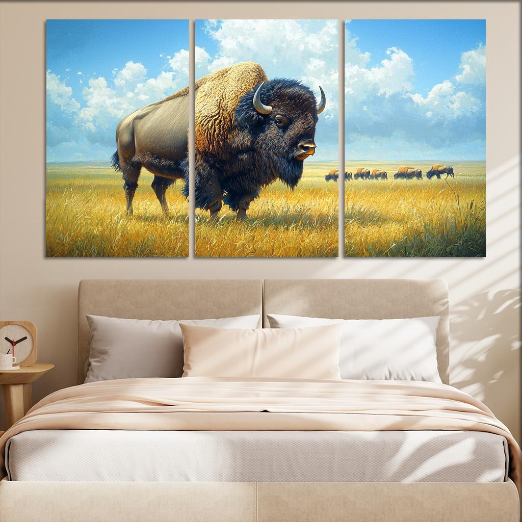 The Mighty Bison The American Icon Art Trends