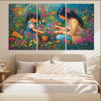 The Garden Of Gratitude A Mothers Nurturing Hands One-piece Frames