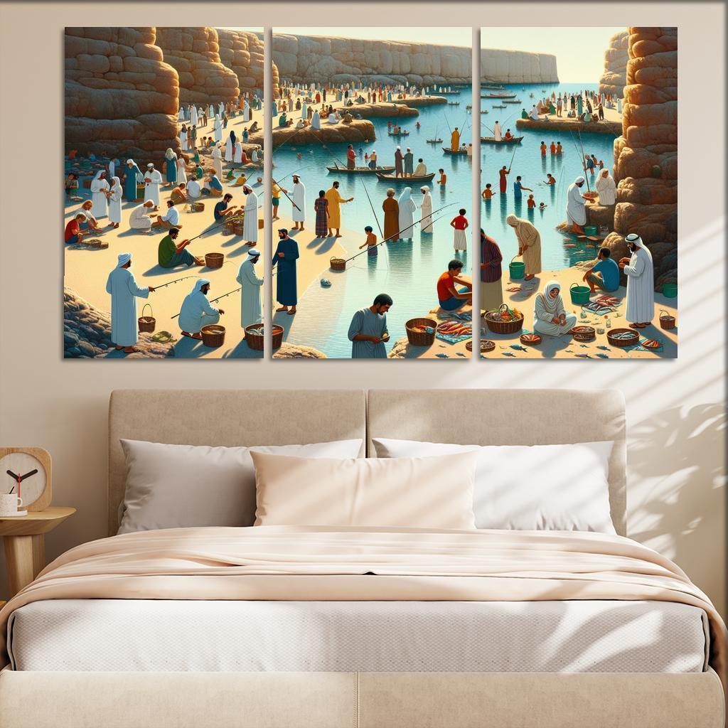 Fisherman's Cove Bounty Of The Sea Premium Artwork Frames