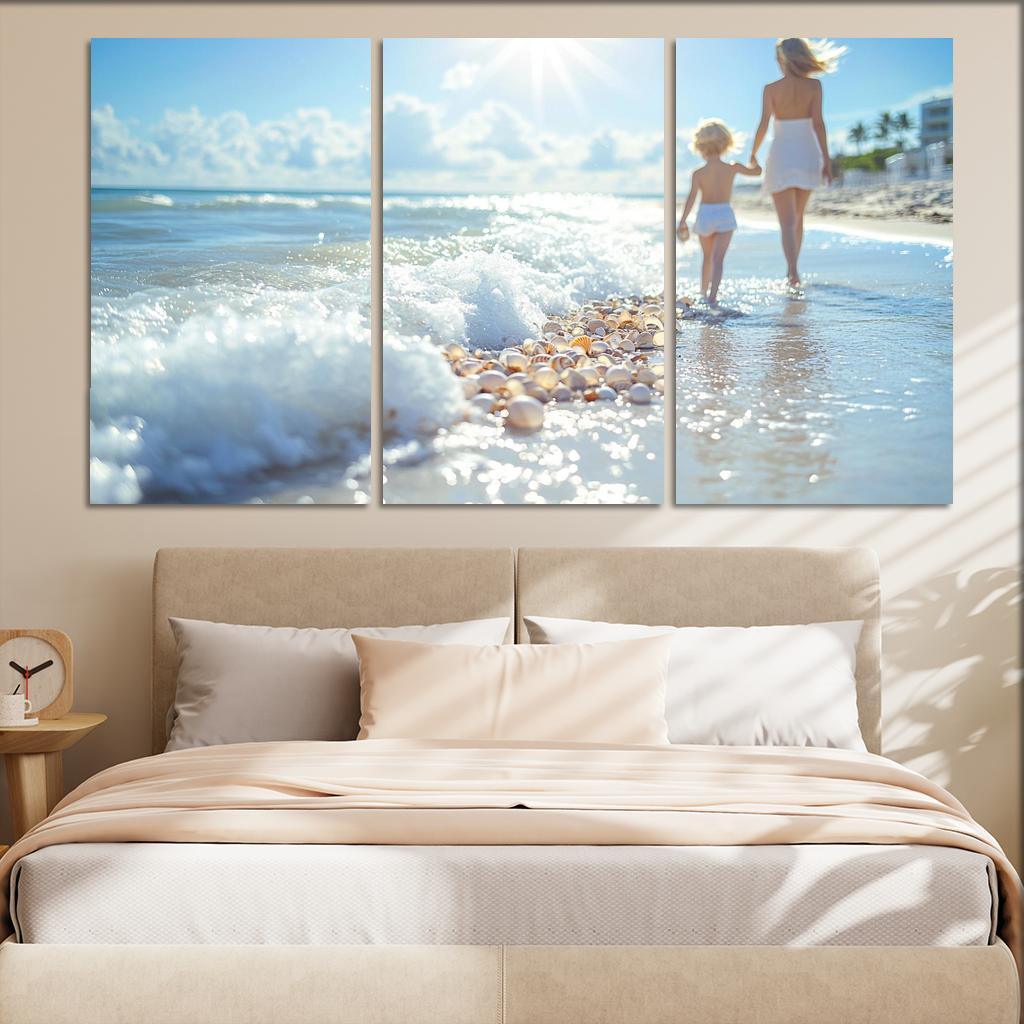 Waves Of Love The Ocean Of Motherhood Custom Paintings Frame