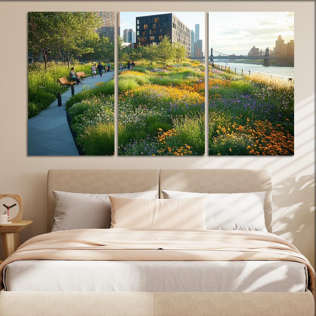 The High Line Abstract Paintings Frame