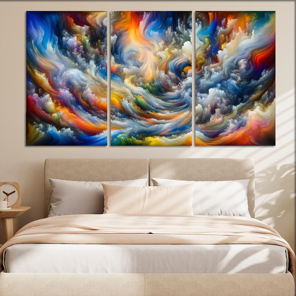 Waves Of Imagination Premium Artwork Frames
