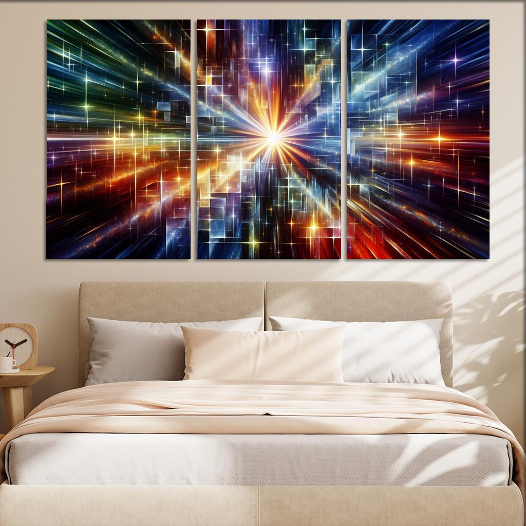 Fragments Of Light Premium Artwork Frames