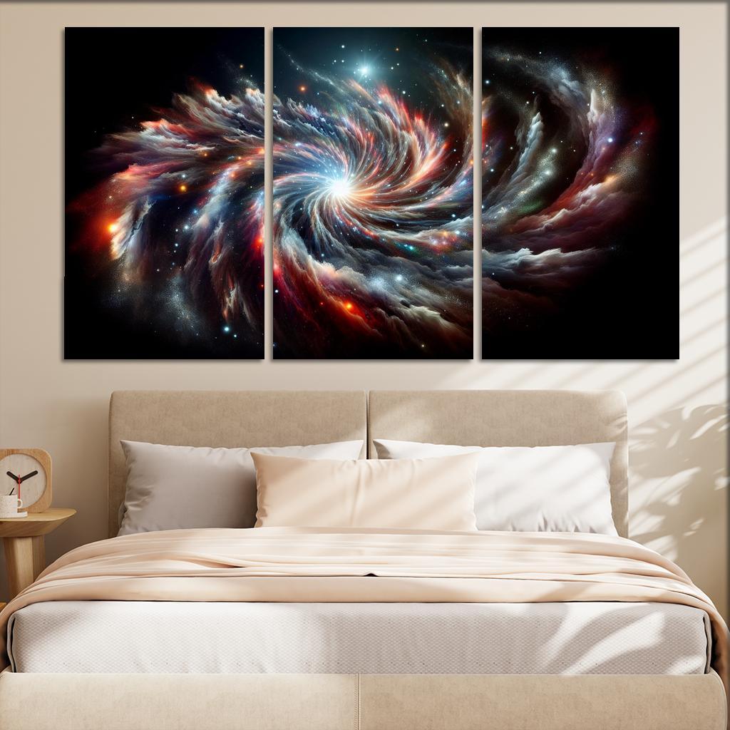 The Role Of Supernovae In Cosmic Chemistry Abstract Paintings Frame
