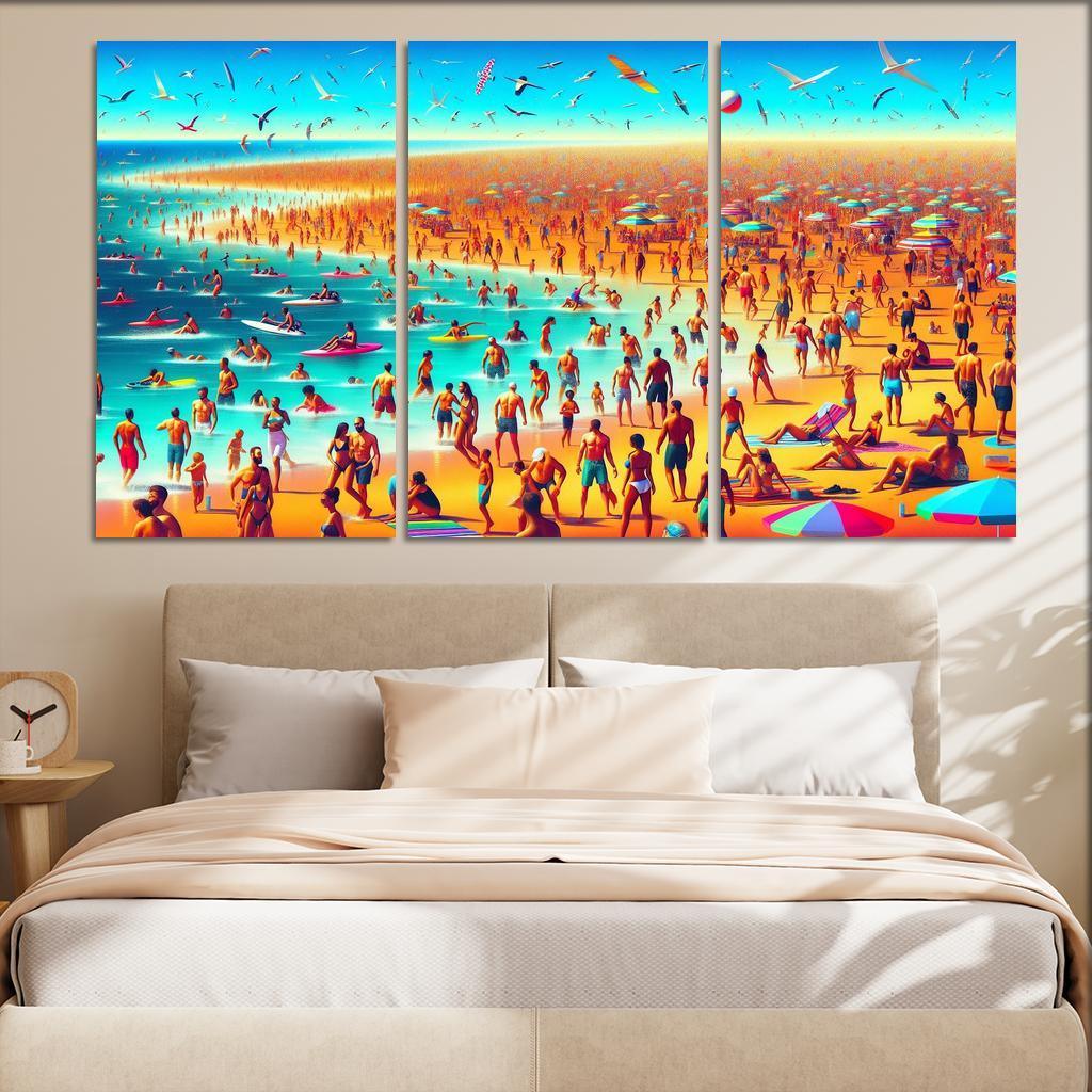Adventure Island Thrilling Water Sports Custom Paintings Frame