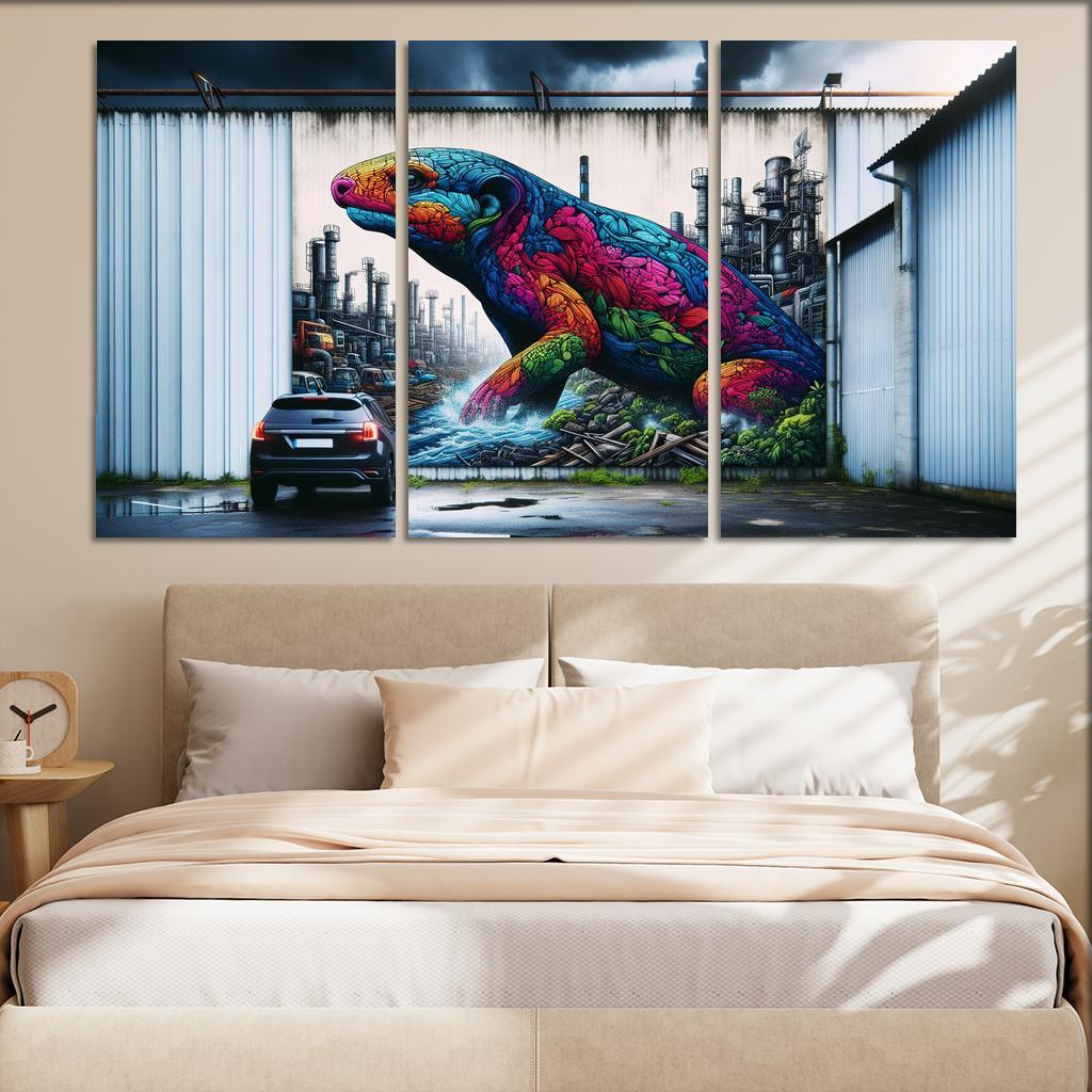 Whispers Of Nature The Cry Of Endangered Species Custom Paintings Frame