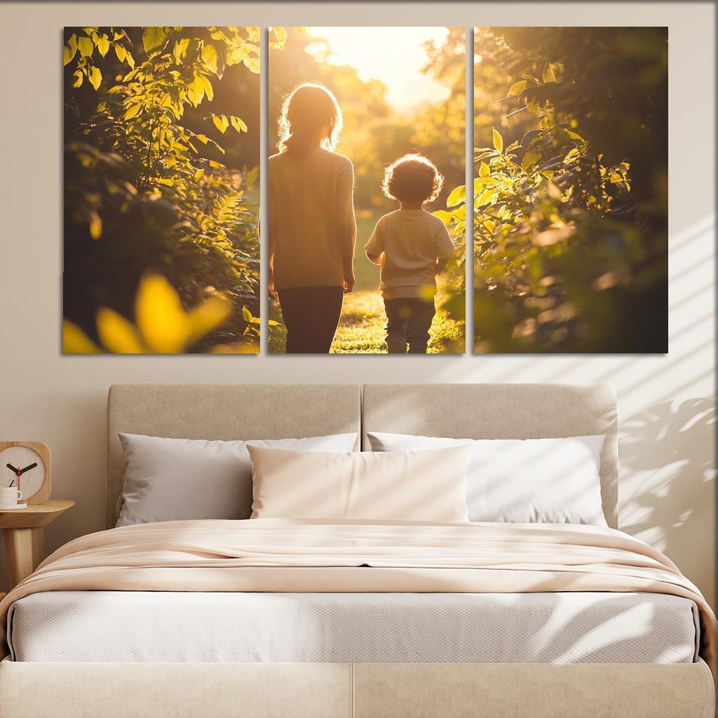 Journey Of Hearts A Mothers Guiding Love Custom Paintings Frame