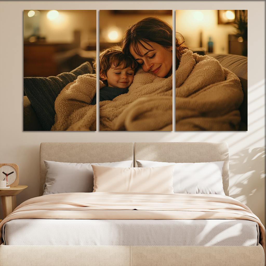 The Comforting Blanket Wrapped In A Mother's Love One-piece Frames