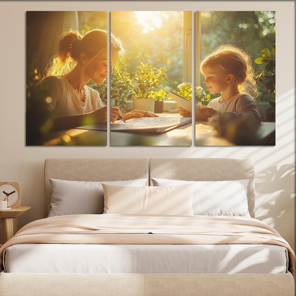The Language Of Love A Mothers Words Custom Paintings Frame