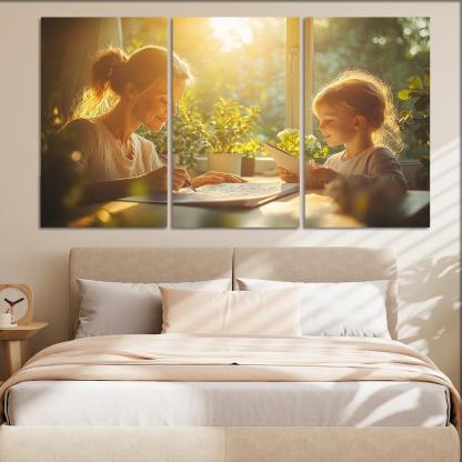 The Language Of Love A Mothers Words Custom Paintings Frame