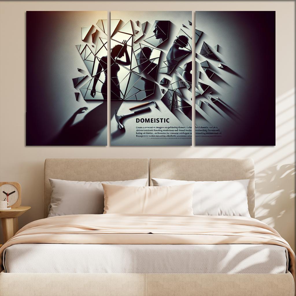 Silent Suffering Bringing Attention To Domestic Violence Art Trends