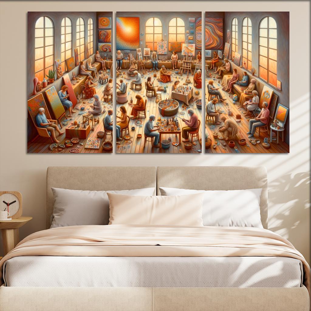 Healing Through Creativity The Power Of Art Therapy Custom Paintings Frame