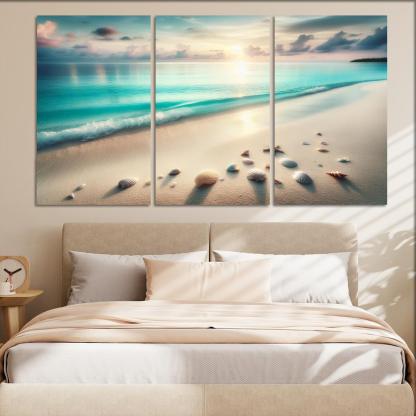 Serene Waters Quiet Coastal Escape Premium Artwork Frames