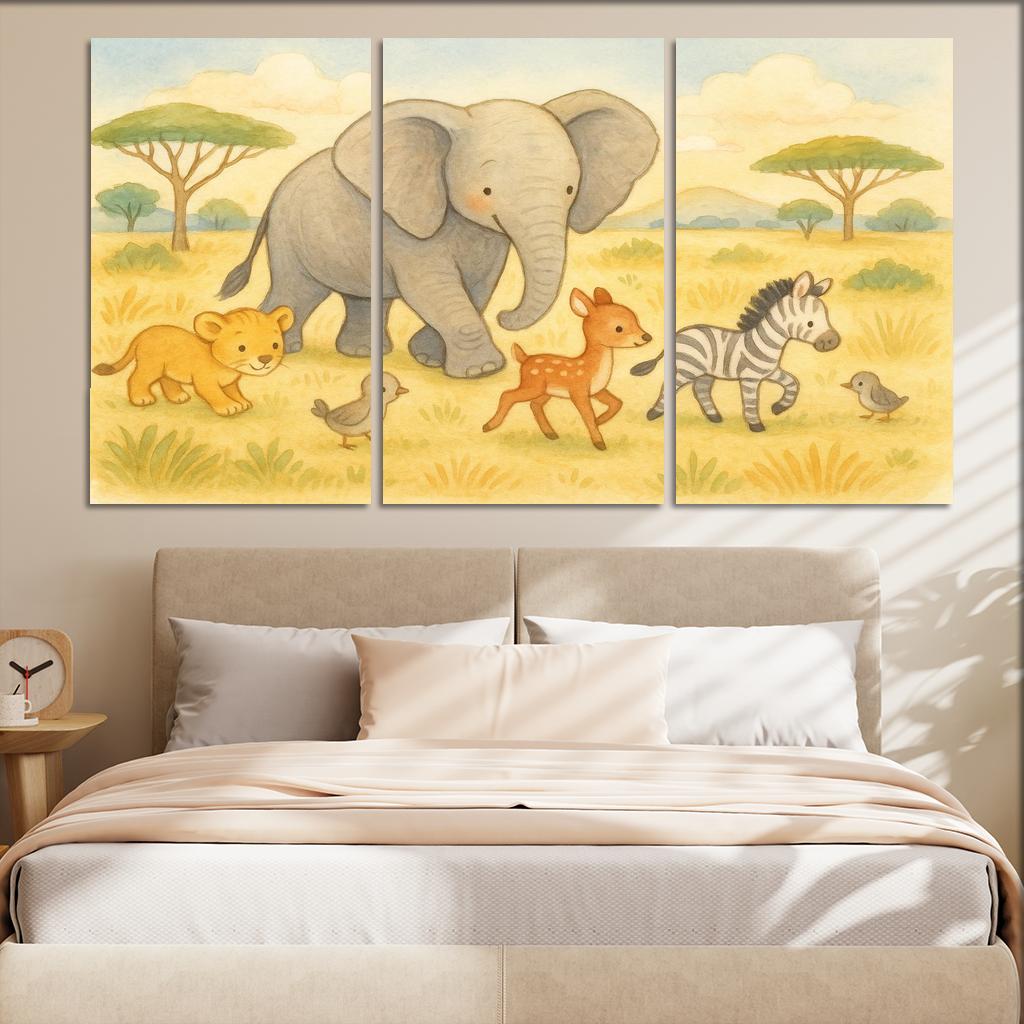 Gentle Giant Elephant Quest Premium Artwork Frames