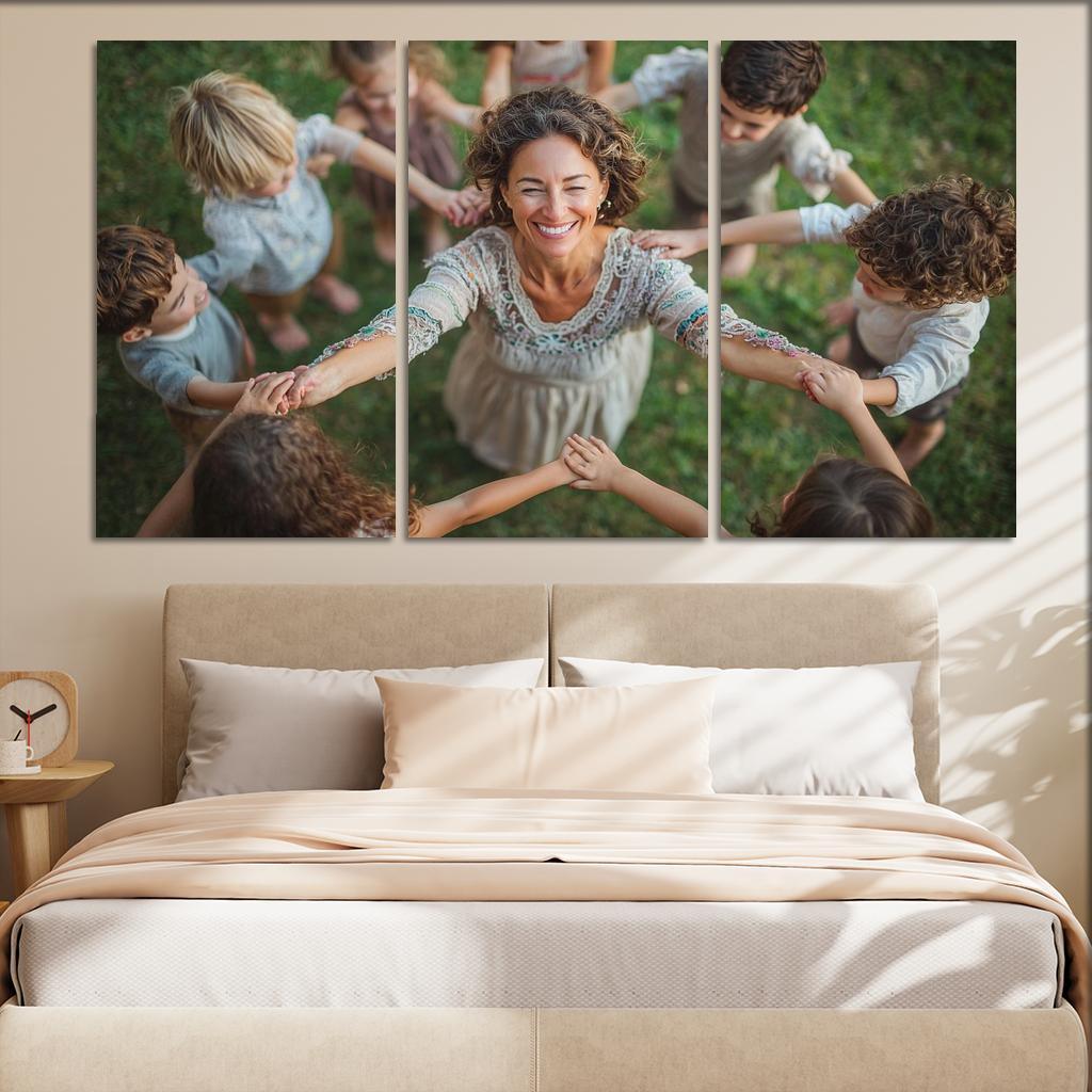 The Circle Of Life A Mothers Eternal Love Canvas Paintings Frame