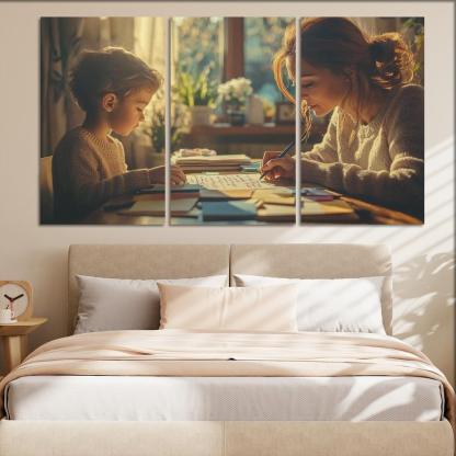 Love In Every Letter A Mothers Words Custom Paintings Frame