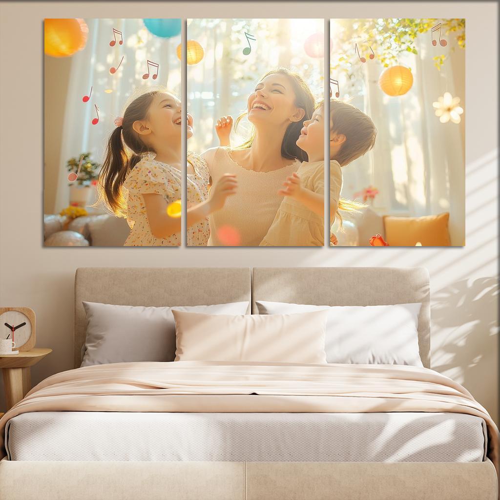 The Rhythm Of Love A Mothers Dance Custom Paintings Frame