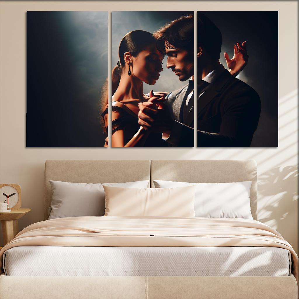 Tango The Dance Of Passion Modern Paintings Frame