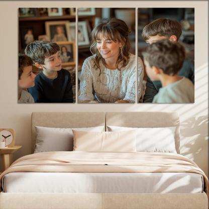 The Wisdom Of Generations Lessons From Mom Custom Paintings Frame