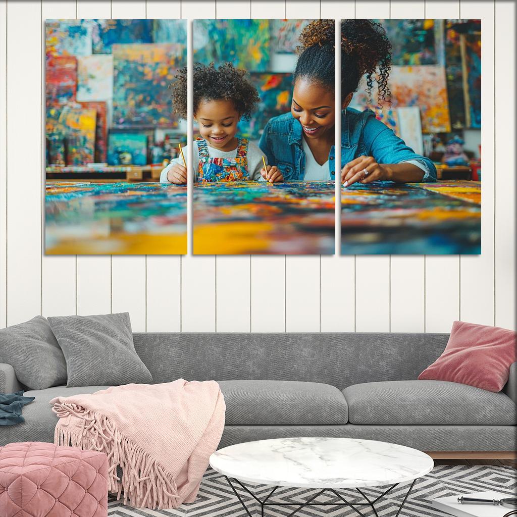 The Art Of Love A Mothers Masterpiece One-piece Frames