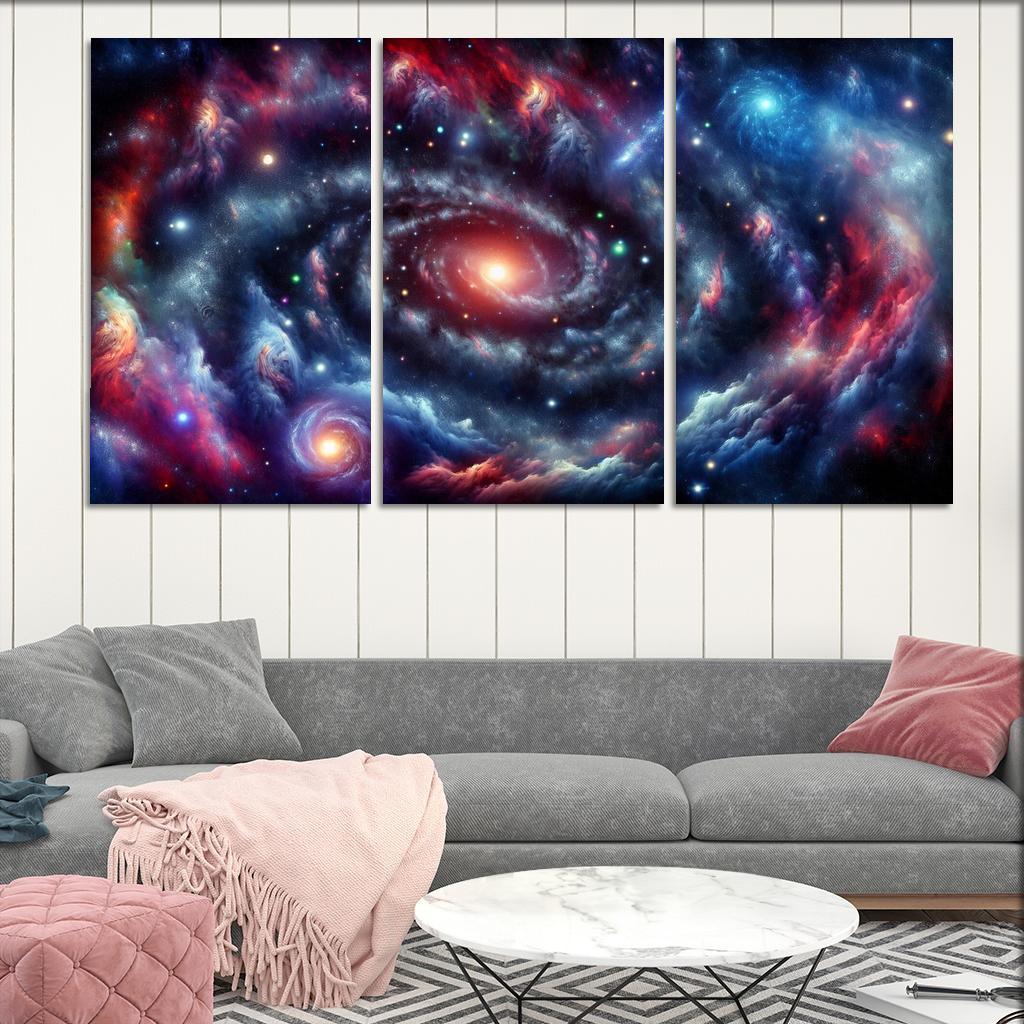 The Enigma Of Dark Energy Abstract Paintings Frame