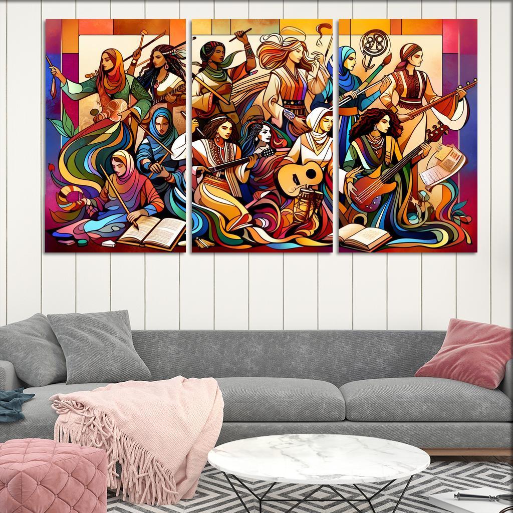 Gender Equity In Art Empowering Female Voices Custom Paintings Frame