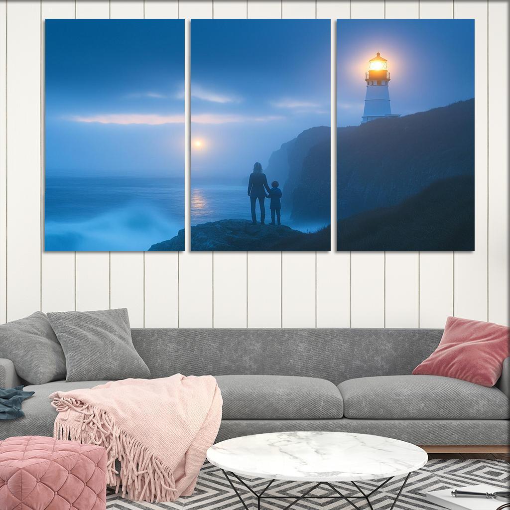 The Lighthouse Of Love Guiding Through Storms One-piece Frames